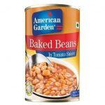 american garden baked beans 400gm