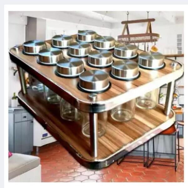 12 Jar Spice Rack with Countertop Spice Tower