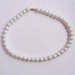 Acrylic Pearl Beaded Necklace For Women