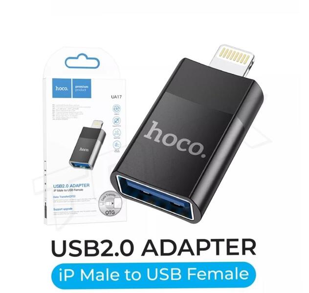 Adapter Lightning male to USB Female USB2.0