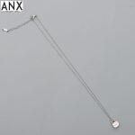 ANX Cute Bag Silver Layered Necklace /Chain Necklace for Women