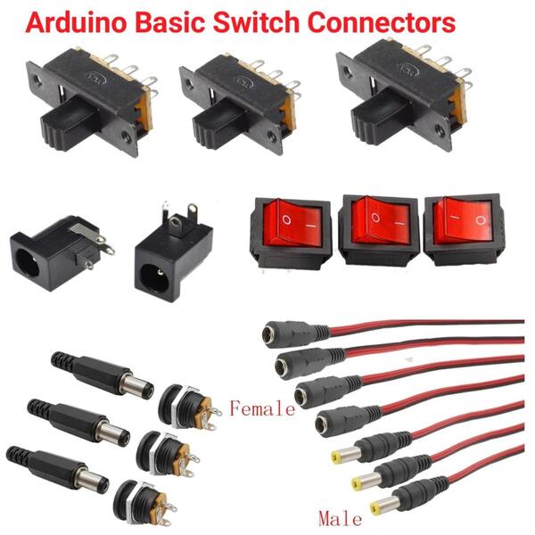 Arduino Basic Switch And Connectors For DIY