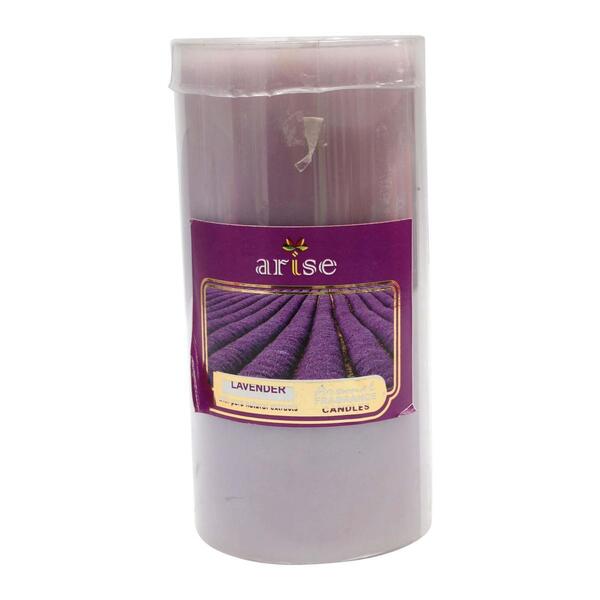 Arise Scented 3 X 6 (Wax Candle) Lavender