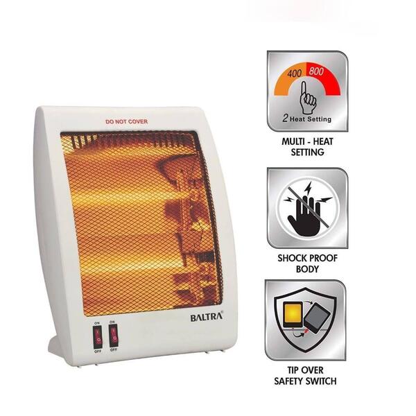 Baltra 800W Fire Halogen Heater BTH 135