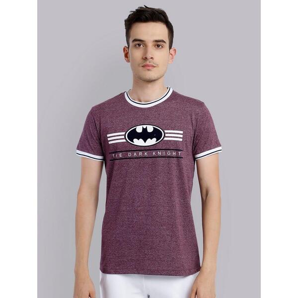 Batman Purple Tshirt for Men STY-20-21-000042
