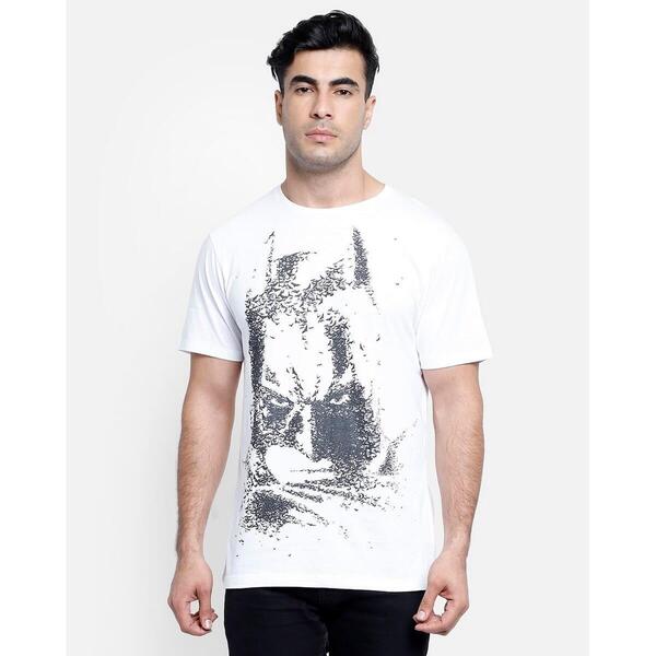 Batman White Tshirt for Men BM0GMT63