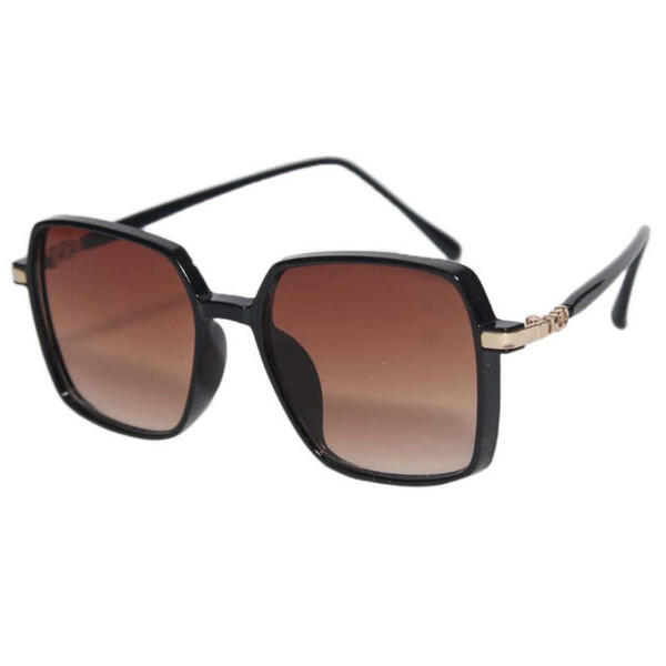 Plastic Frame Sqaure Design Sunglasses For Women