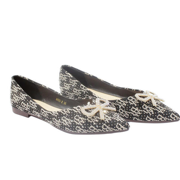 Printed Close Flat Shoes For Women