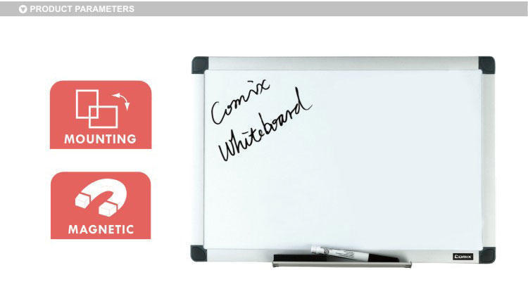 Comix Magnetic Dry Erase White Board 1.5ftX2ft (Model No.BO4560) White Board