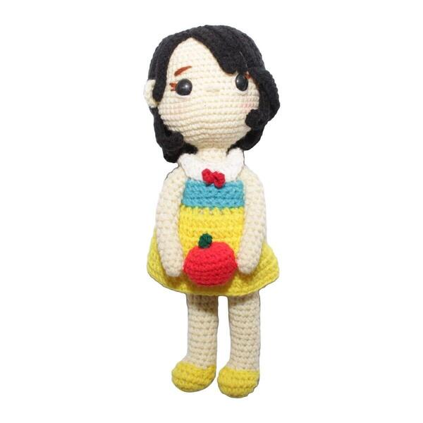 Crochet Princess Snow-white Doll