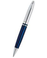 Cross -Calais 112-3 Glossy Blue with chrome Cap Ball Pen