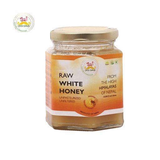 Desi Grub Raw White Honey