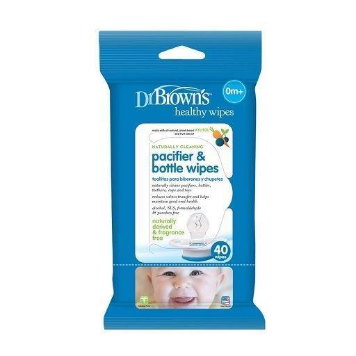 Dr. Brown's Pacifier and Bottle Wipes HG040-P2- 0m
