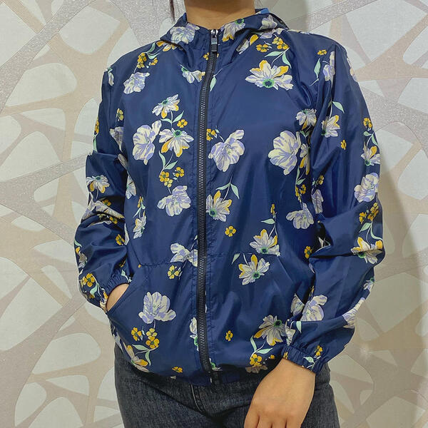 Flora Printed Super Lightweight Summer Windcheater for Ladies