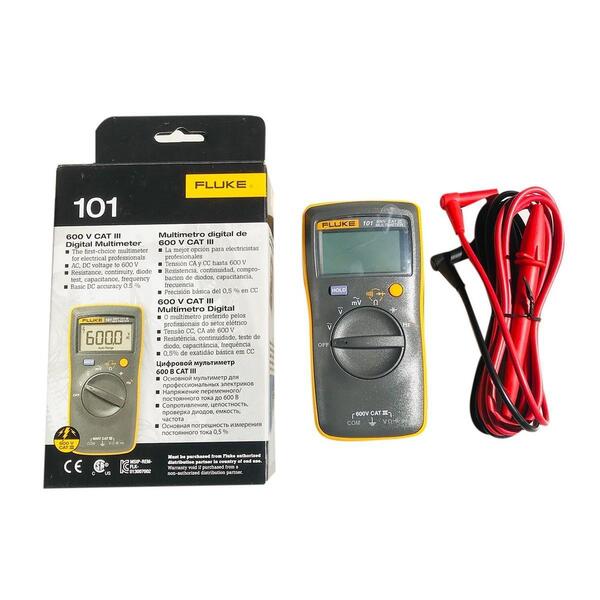 Fluke 101 Digital Multimeter 600V CAT III