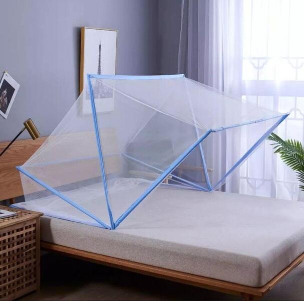 Foldble Mosquito net Protect Your Family From Dengue Maleriya Many More Instant ( 190*130Cm For Double Bed )