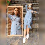 FuLoo's Slider Denim Western Kurti # 1230 For Women