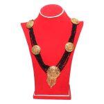 Golden/Black Stylish Crystal Haar For Women