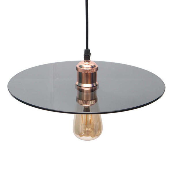 Hanging Lamp Frosted Round