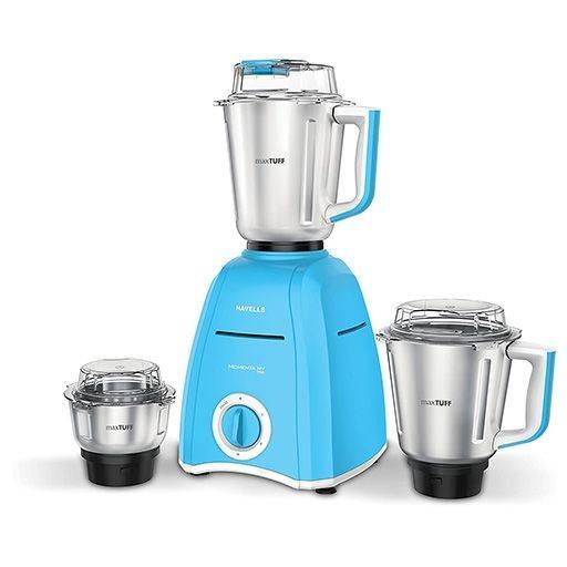 HAVELLS MOMENTA NV 750W MIXER GRINDER( BLUE)