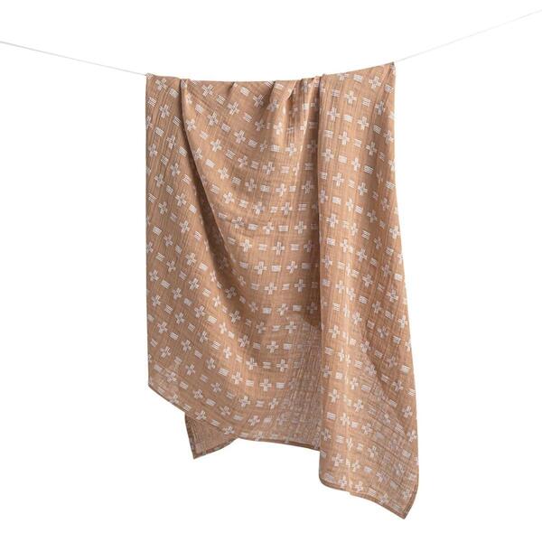 Kendi Single Swaddle Wraps (Copper Dash)