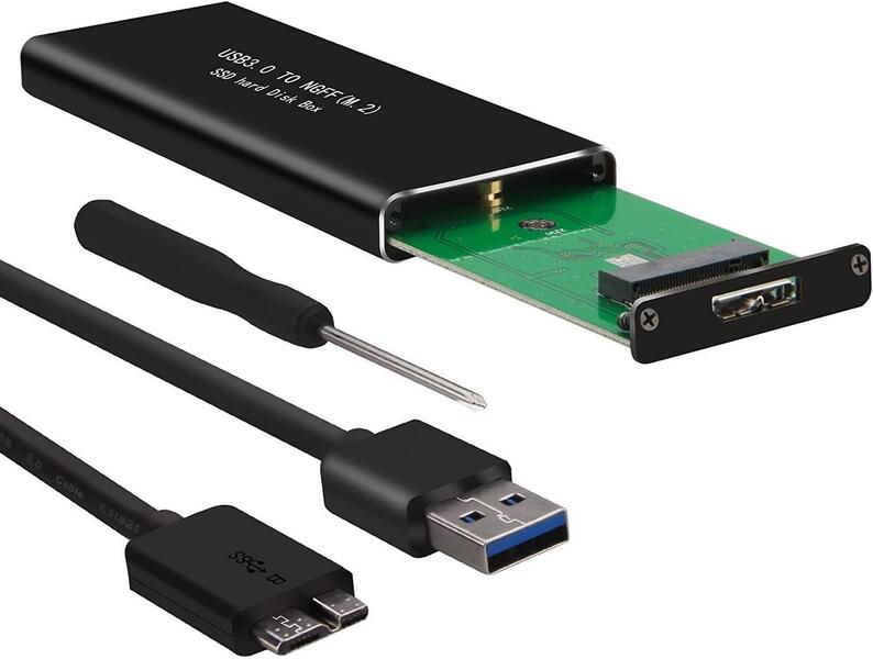 M.2 SATA SSD to USB 3.0 External SSD Reader Converter Adapter Enclosure