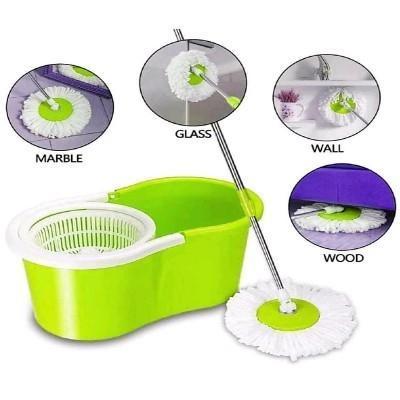 Magic Bucket Mop 360° Spin With Plastic Spinner system