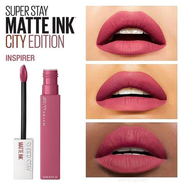 Maybelline Super Stay Matte Ink Lip Color, 125 Inspirer