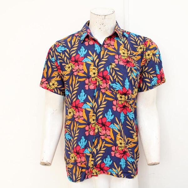 Multicolour Floral Printed Casual Shirt For Men