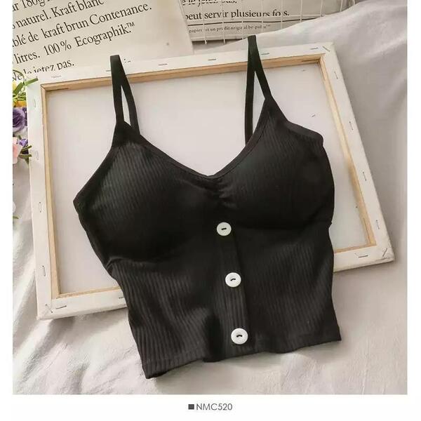 New Button Cami Bralet for Women