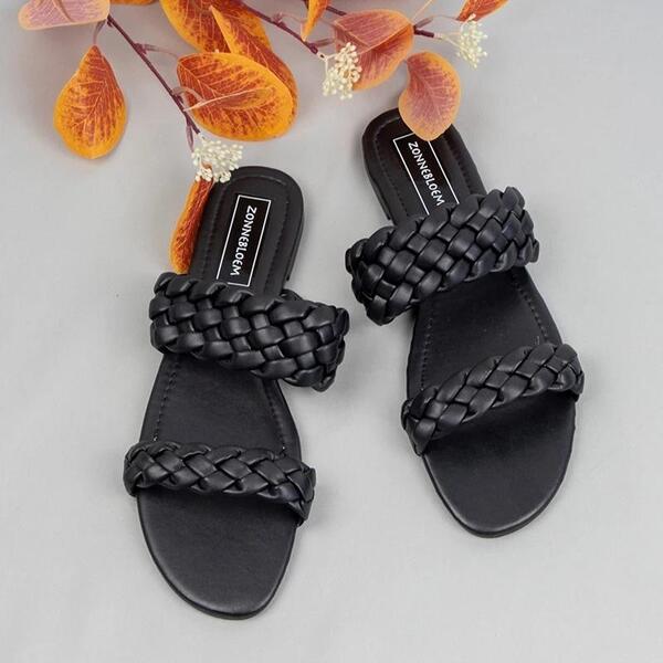 New Trending Black Slipper for Summer
