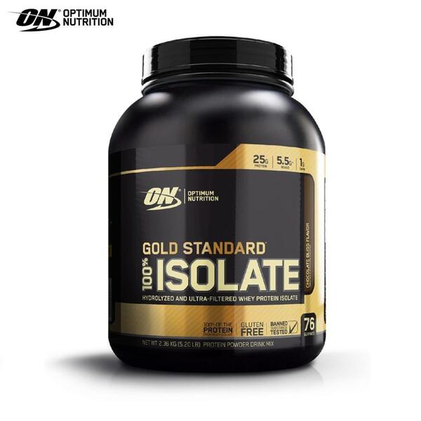 Optimum Nutrition, Gold Standard 100% Isolate, Chocolate,5 lb