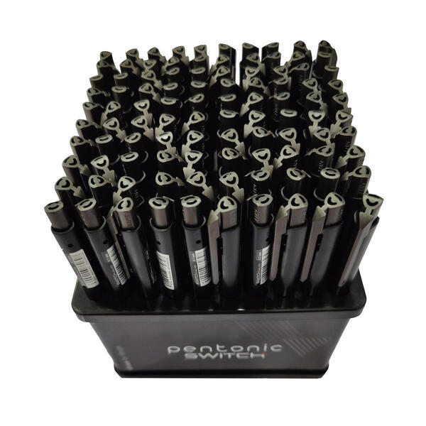 Pentonic Switch Ball Pen -(Black)