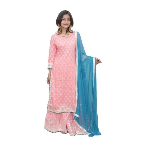Printed Cotton Straight Cut Kurthi For Women