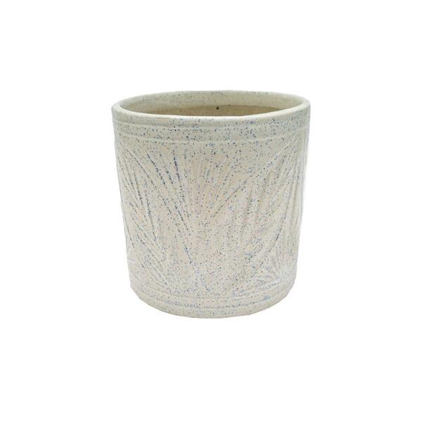 Pipe Leaf Printed Pot (Big)