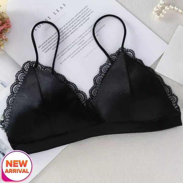 Plain Silk Hot Bra for Women