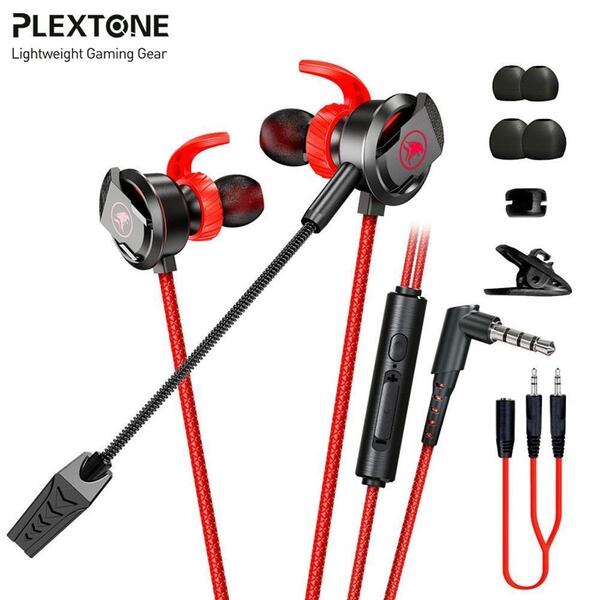 Plextone Mowi RX3 Dual Microphone Gaming Earphone