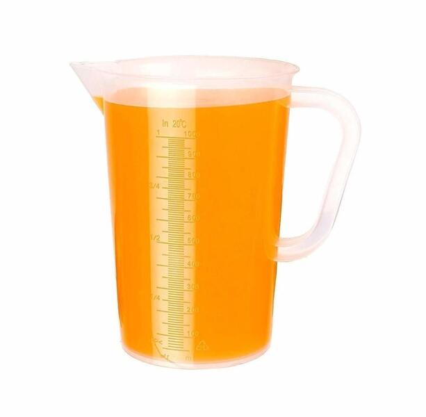 Polylab Plastic Transparent Measuring Jug