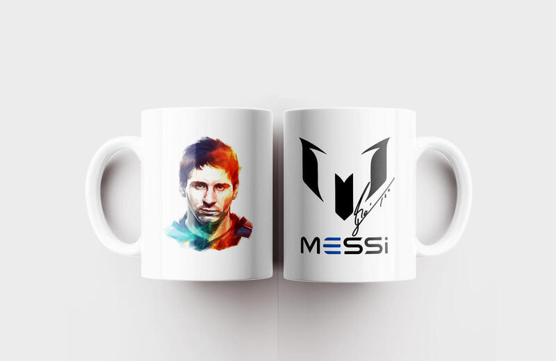 Premium Quality Messi Printed Mug