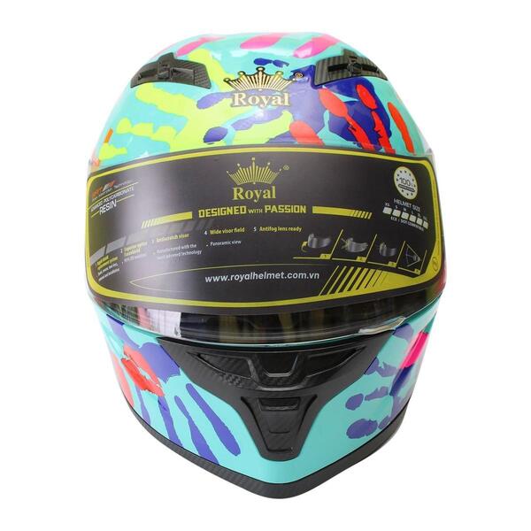 Royal R03 Full Face Double Visor Helmet