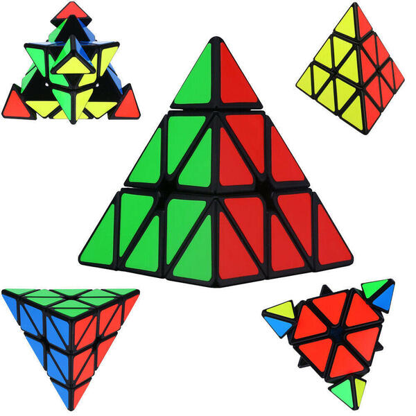 Rubix Cube Pyraminx Speed Cube Triangle Magic Cube Pyramid Cube Puzzle Cube