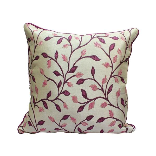 PurpleFloral Design Cushion Cover Set