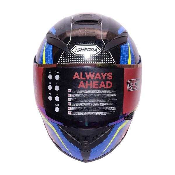 Sherpa OKE Full Helmet Mercury Visor