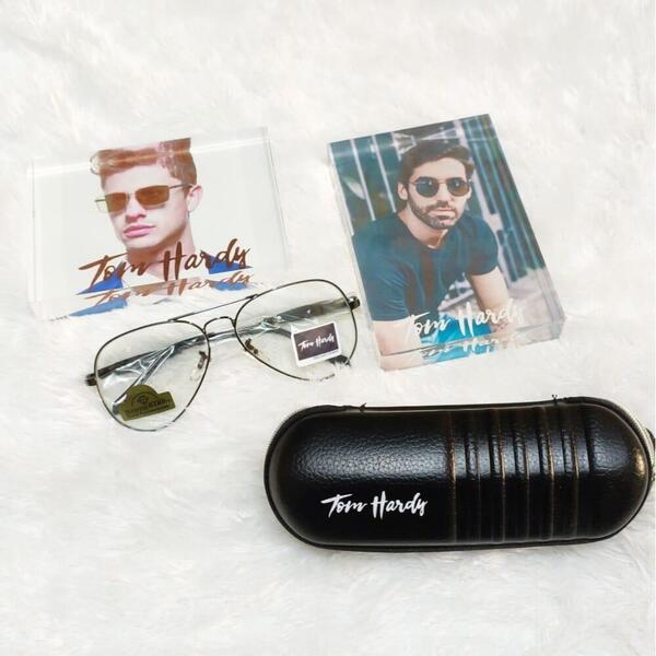 Side Rubber Aviator TH-3036 Lens Color Changeable Sunglasses For Men