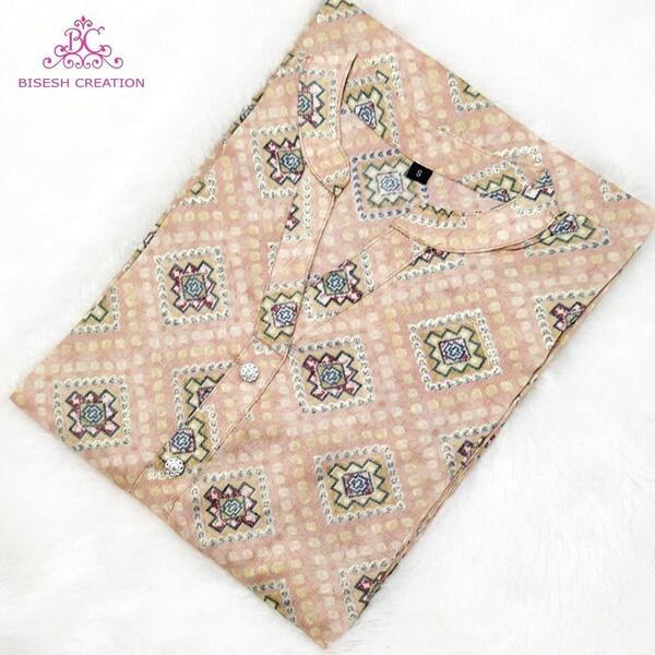 Square design Printed Kurti For Women