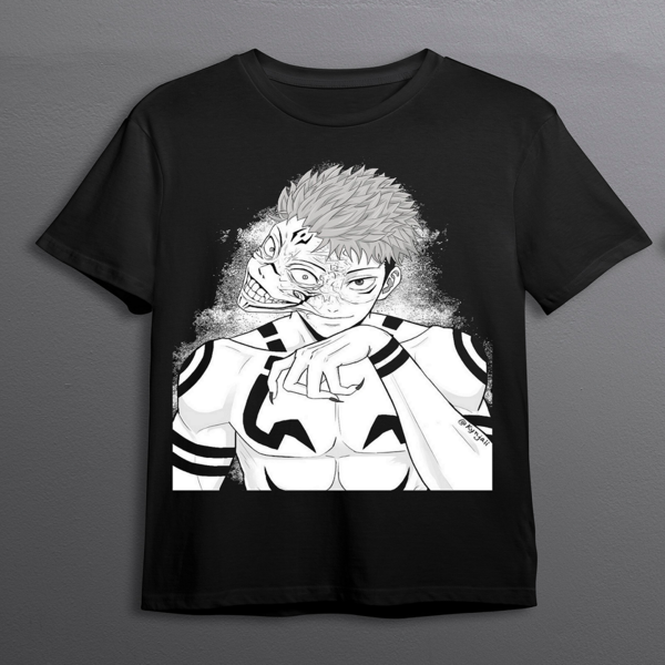 Sukuna Anime Printed T-Shirt For Men And Women