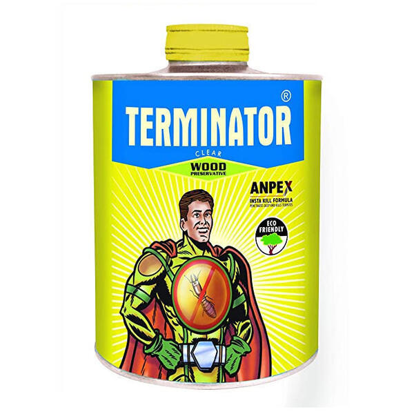 Terminator Eco-Friendly Termite Killer Refill Pack Termite, Borer, Insect Repellant & Control - For Home, Kitchen And Wood Preservative