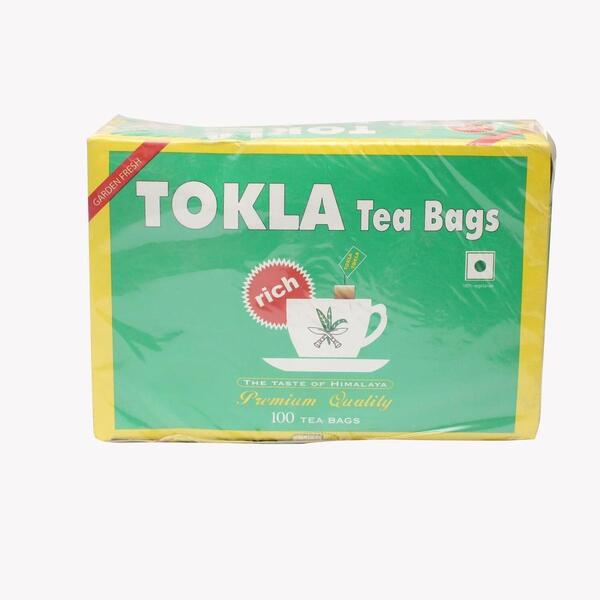 Tokla Tea Bags 100 Tea Bags