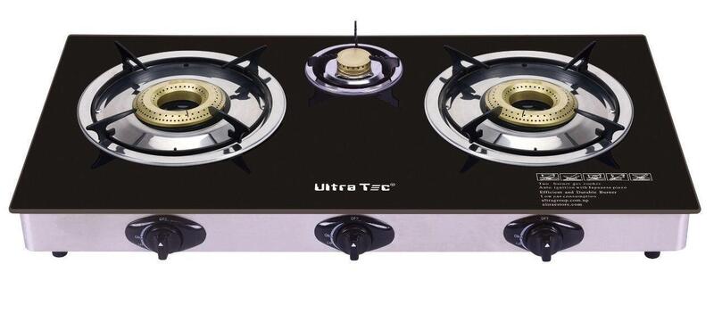 Ultratec 3 Burner Cooktop-UTCT3B