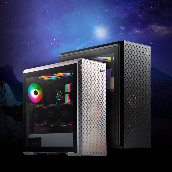XPG DEFENDER-BKCWW (BLACK) Gaming casing